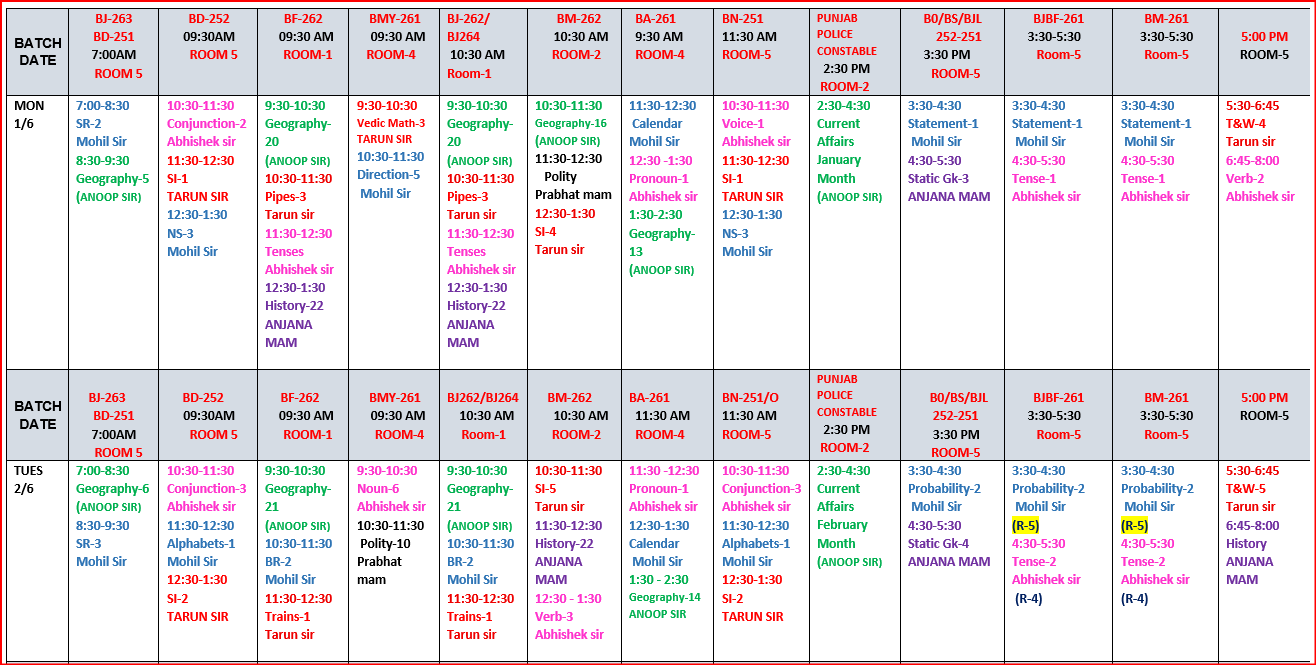 The Coaching Concept Time table&nbsp;<p>1-2 June 2026</p> image