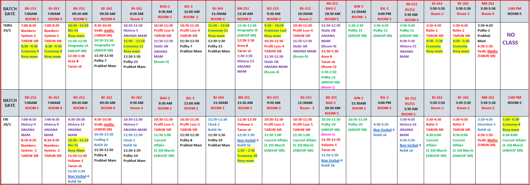 The Coaching Concept Time table&nbsp;<p>19-20 MARCH 2026</p> image
